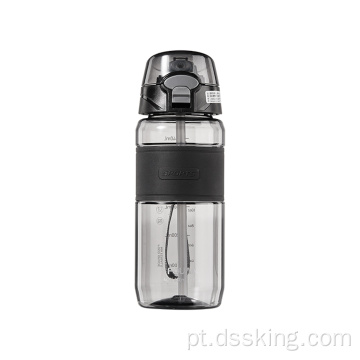 2022 New Desined 630ml/780ml Bottle Sport e BPA Free Water Bottle com palha